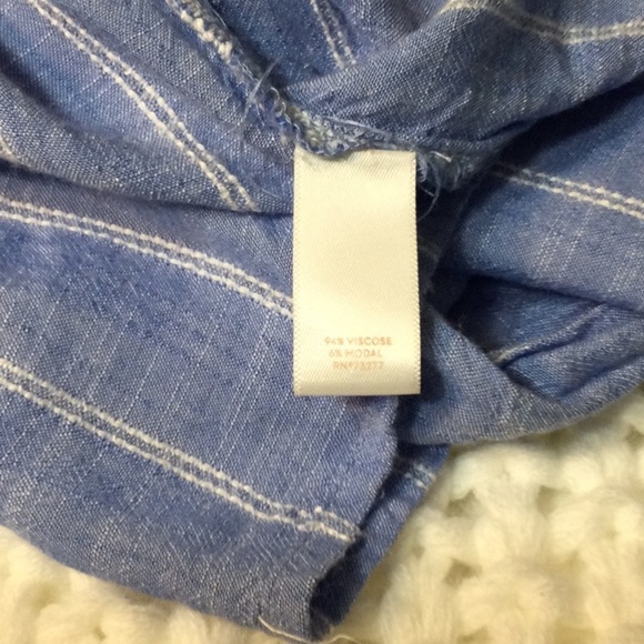 Lauren Conrad Long Sleeve Blouse Size M - Picture 5 of 8